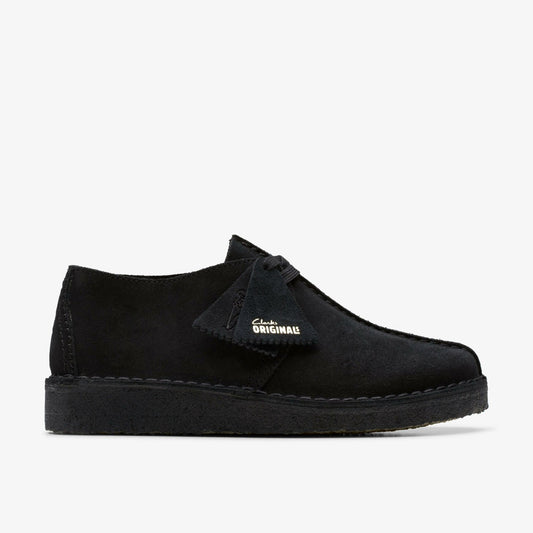Desert Trek Black Suede - Clarks Women