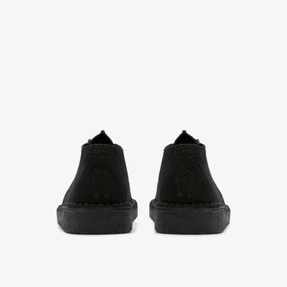Desert Trek Black Suede - Clarks Women