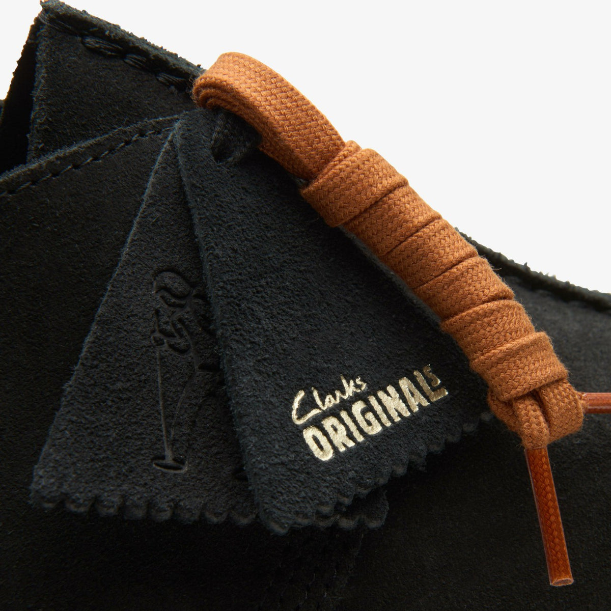Desert Trek Black Suede - Clarks Women