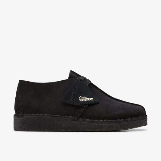 Desert Trek Black Suede - Clarks Men