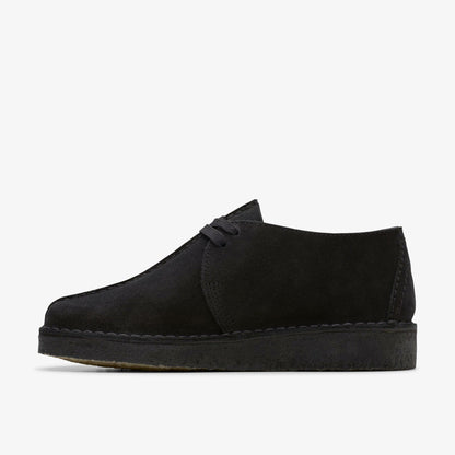 Desert Trek Black Suede - Clarks Men