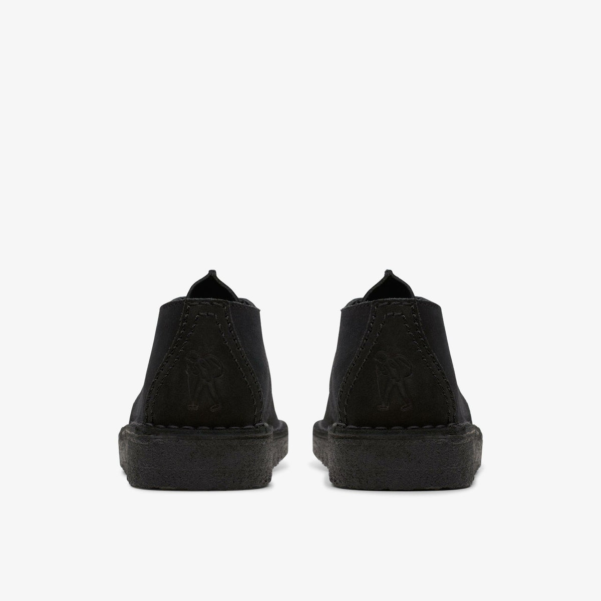 Desert Trek Black Suede - Clarks Men