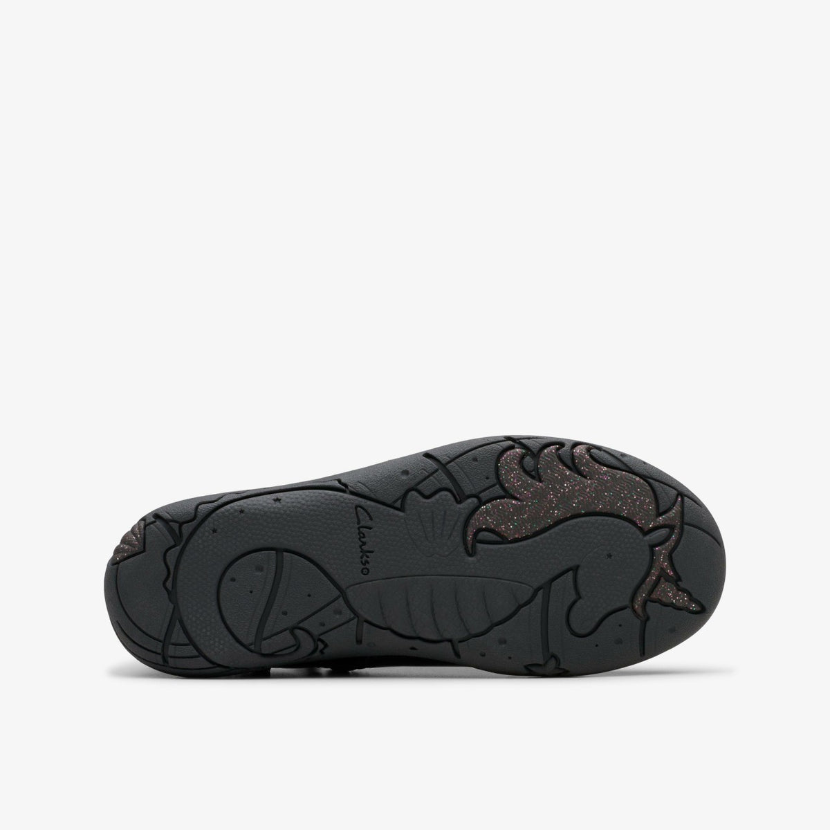 Relda Glow Kid Black - Clarks Kids