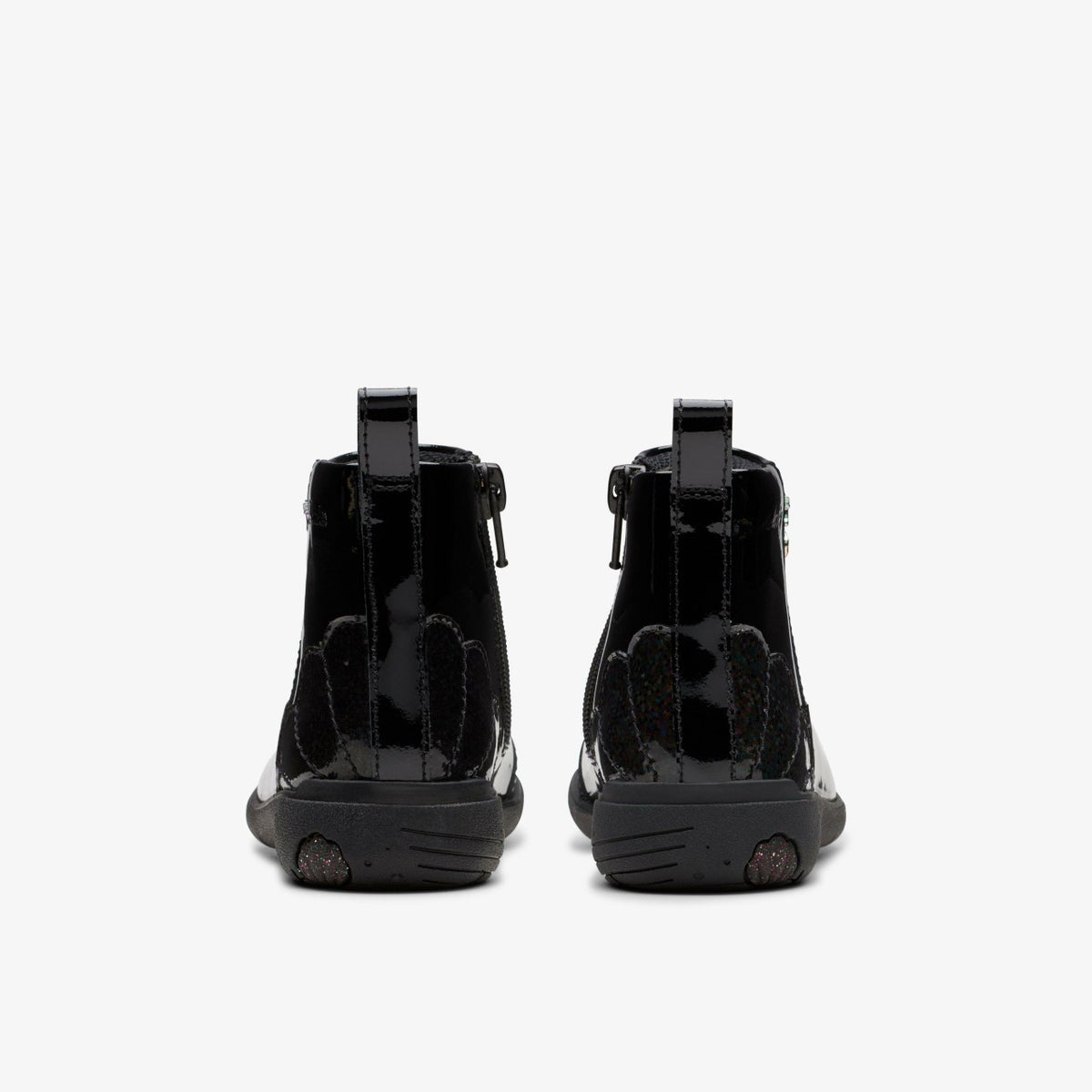Relda Glow Kid Black - Clarks Kids