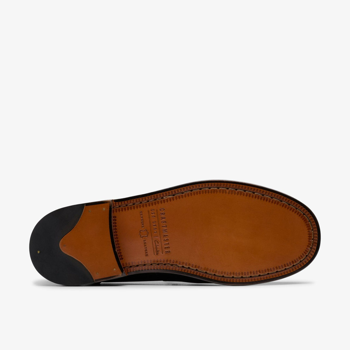 Craft James Lo Loafer Black Leather - Clarks Men