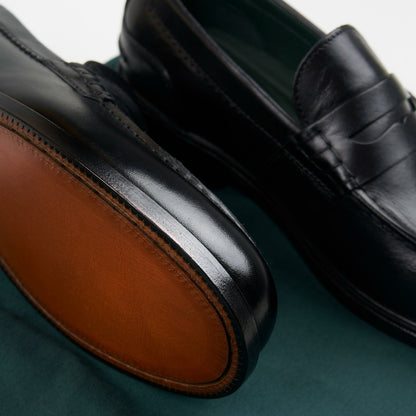 Craft James Lo Loafer Black Leather - Clarks Men