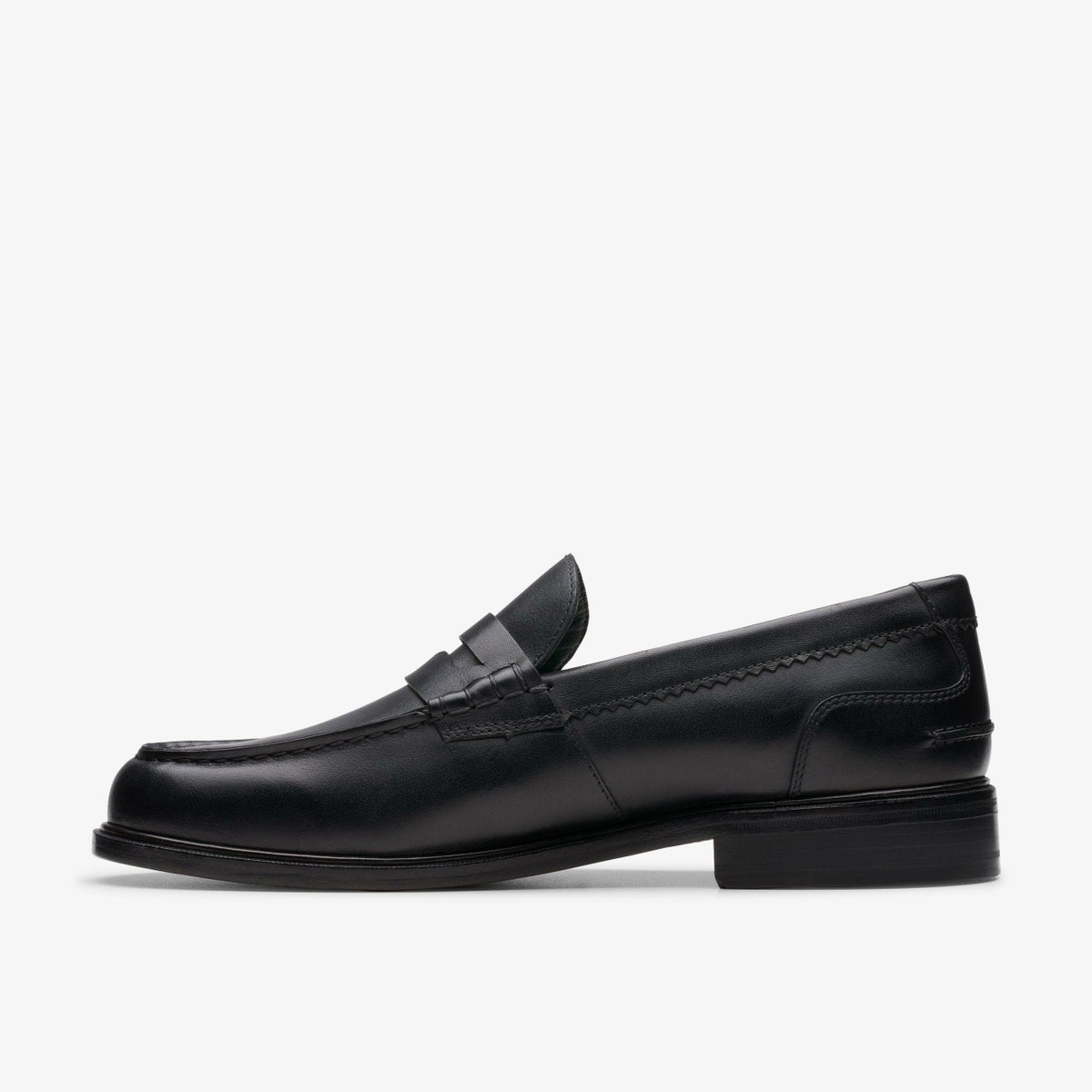 Craft James Lo Loafer Black Leather - Clarks Men