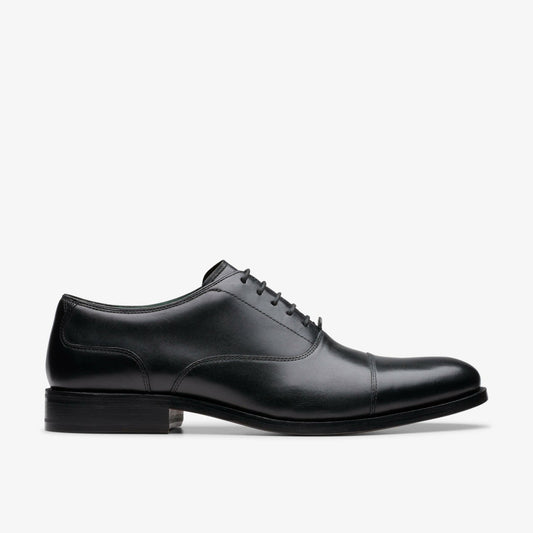 Craft James Cap Black Leather - Clarks Men