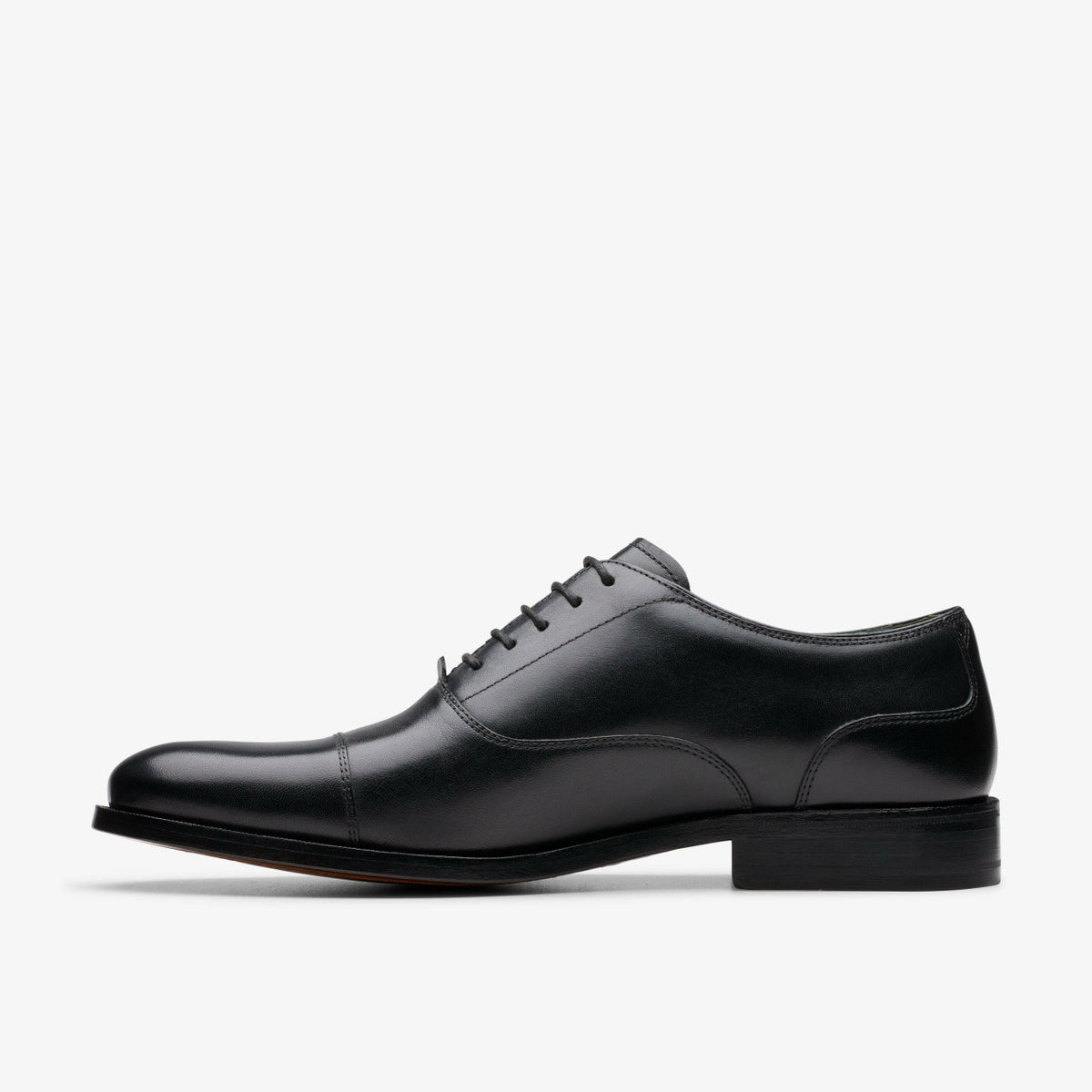 Craft James Cap Black Leather - Clarks Men
