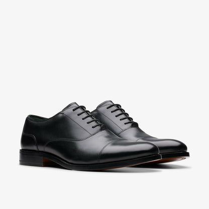 Craft James Cap Black Leather - Clarks Men