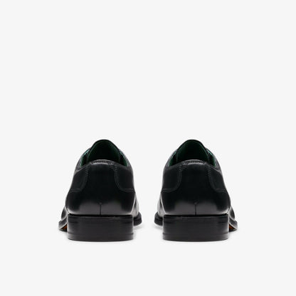 Craft James Cap Black Leather - Clarks Men
