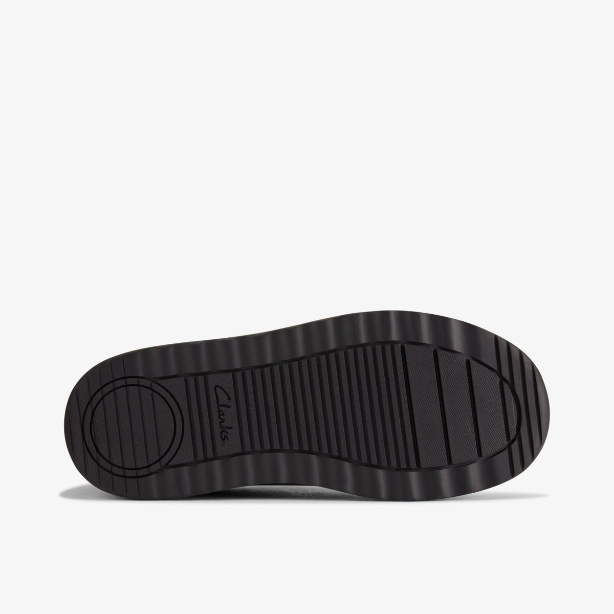 Daze Step 2 Youth Black Leather - Clarks Kids