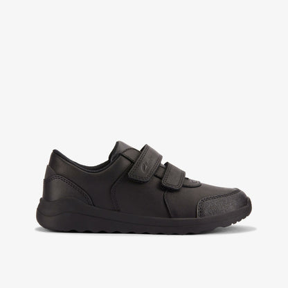 Daze Step 2 Kid Black Leather - Clarks Kids