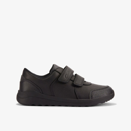 Daze Step 2 Kid Black Leather - Clarks Kids