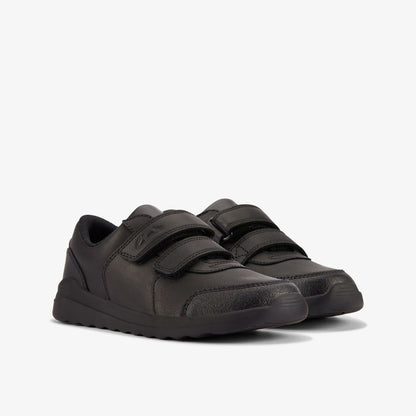Daze Step 2 Kid Black Leather - Clarks Kids