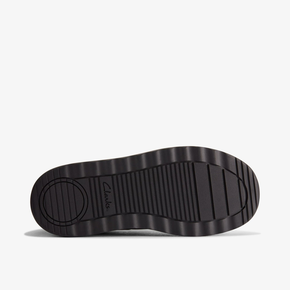 Daze Loop 2 Youth Black Leather - Clarks Kids