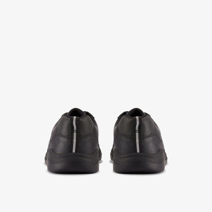 Daze Loop 2 Youth Black Leather - Clarks Kids