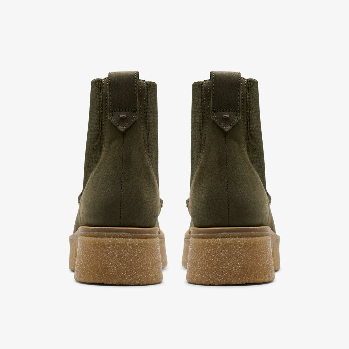 Linoso Top Ankle Boot Dark Green Nubuck - Clarks Women