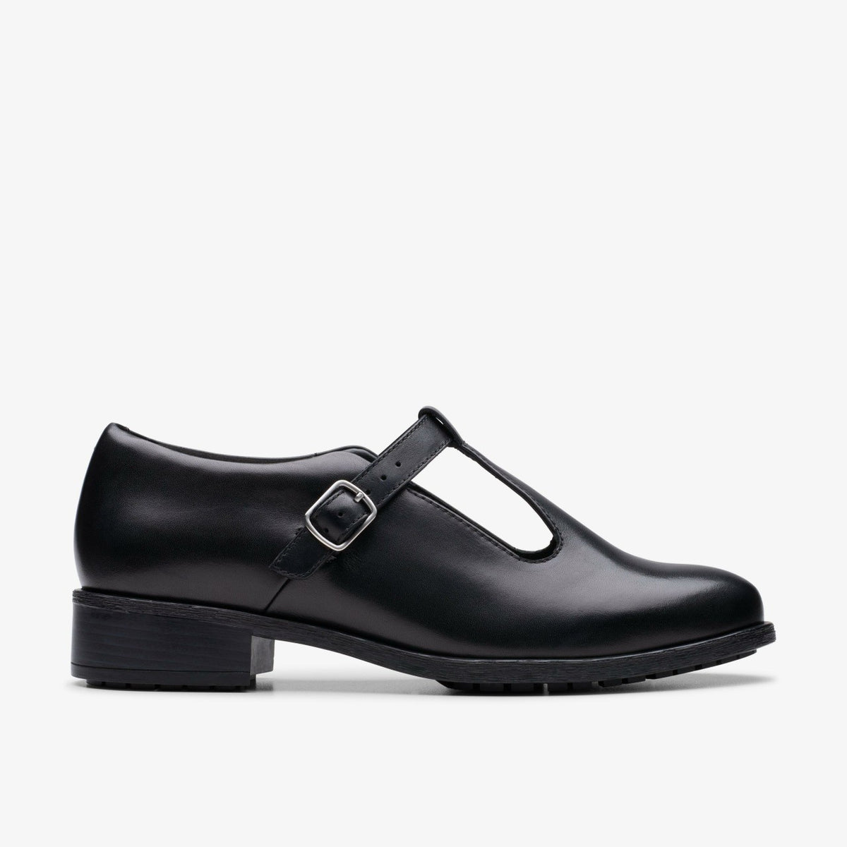 Havisham Bar Black Leather - Clarks Women
