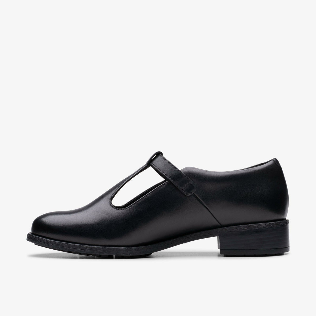 Havisham Bar Black Leather - Clarks Women