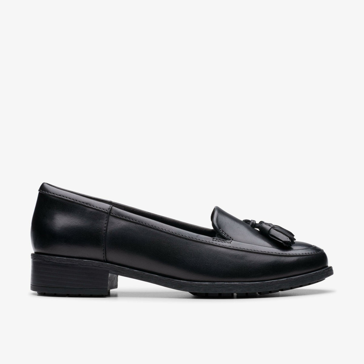 Havisham Edge Loafer Black Leather - Clarks Women