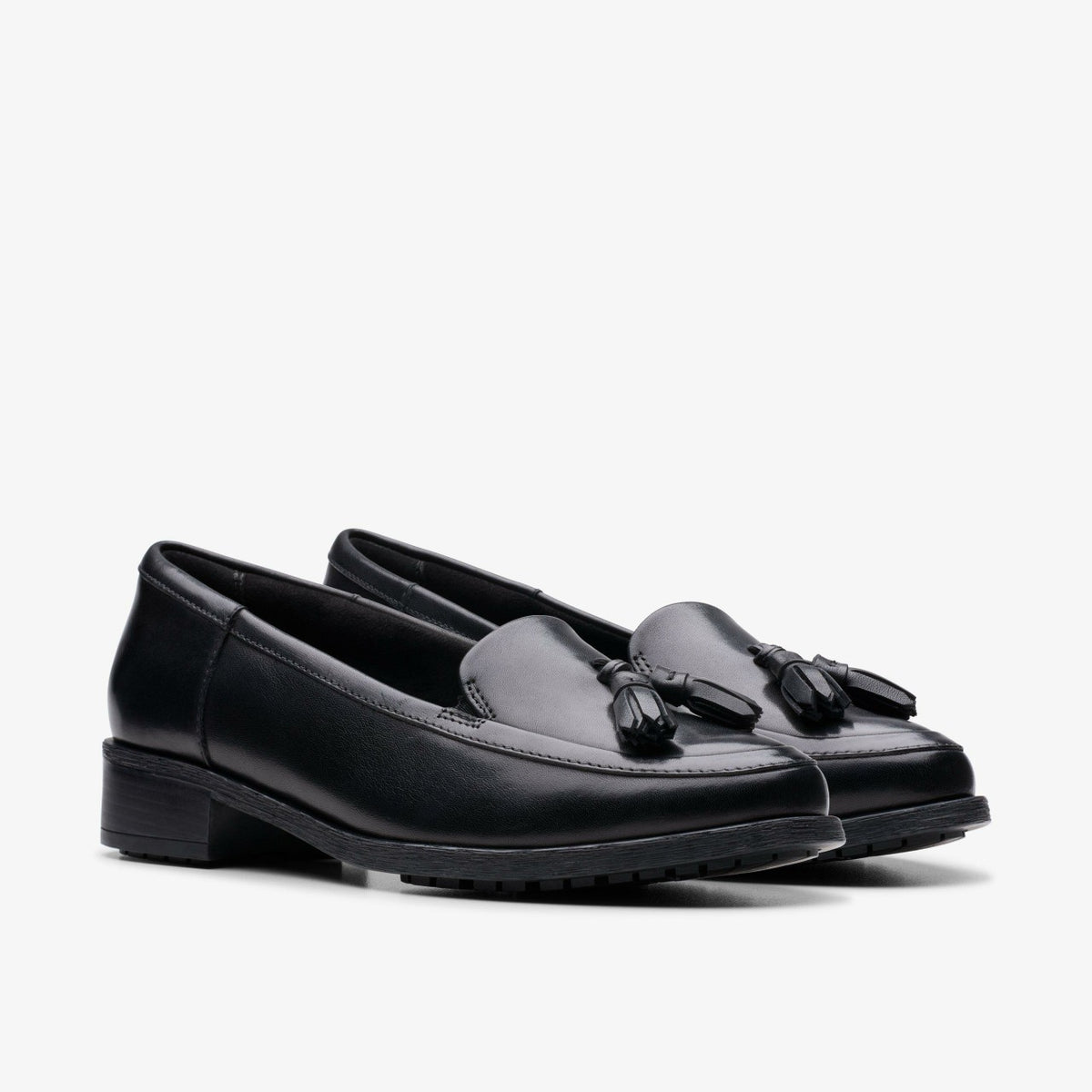 Havisham Edge Loafer Black Leather - Clarks Women