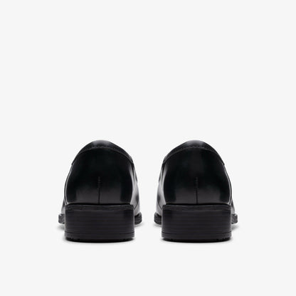 Havisham Edge Loafer Black Leather - Clarks Women