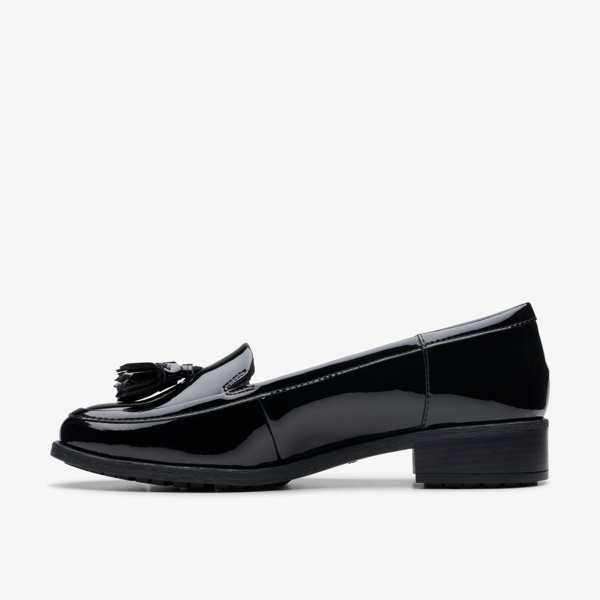 Havisham Edge Loafer Black Patent - Clarks Women