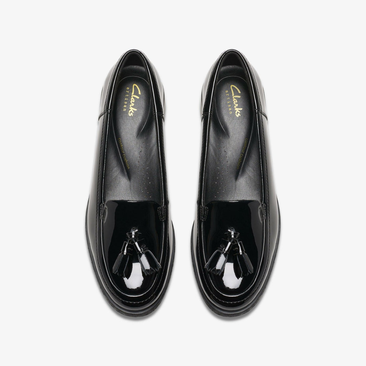Havisham Edge Loafer Black Patent - Clarks Women