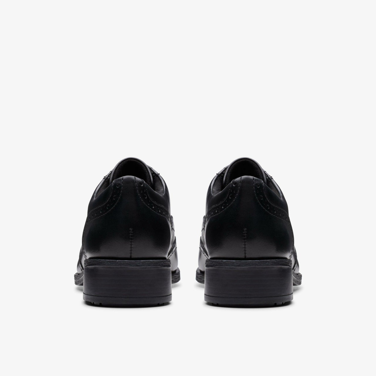 Havisham Oak Black Leather - Clarks Women
