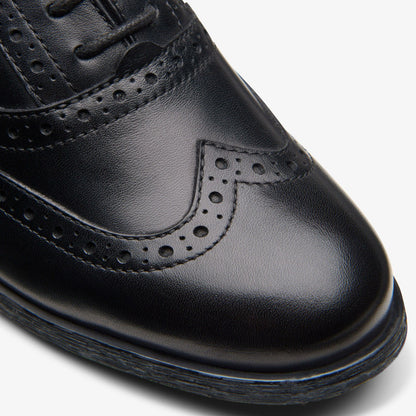 Havisham Oak Black Leather - Clarks Women