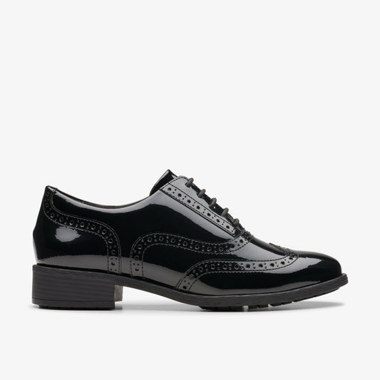 Havisham Oak Black Patent - Clarks Women
