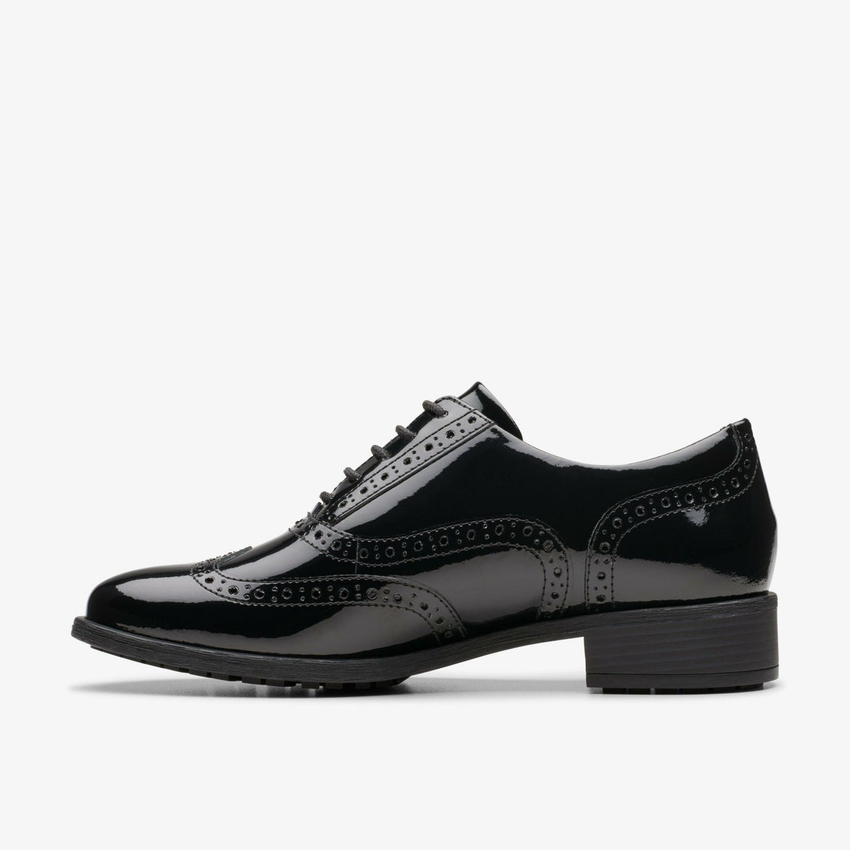 Havisham Oak Black Patent - Clarks Women