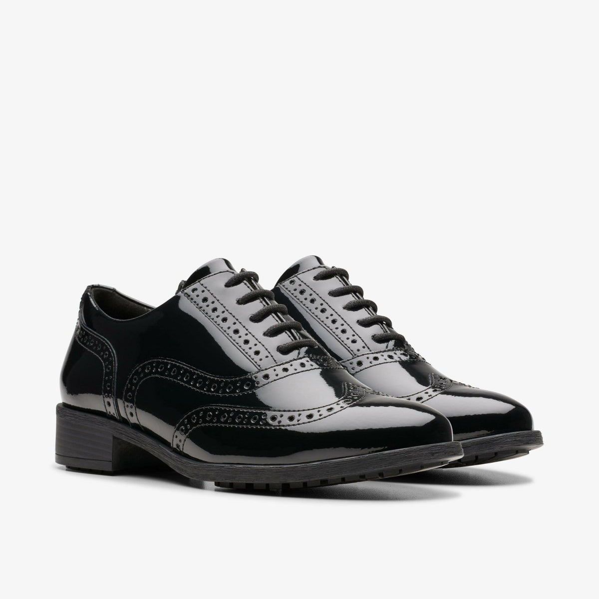 Havisham Oak Black Patent - Clarks Women