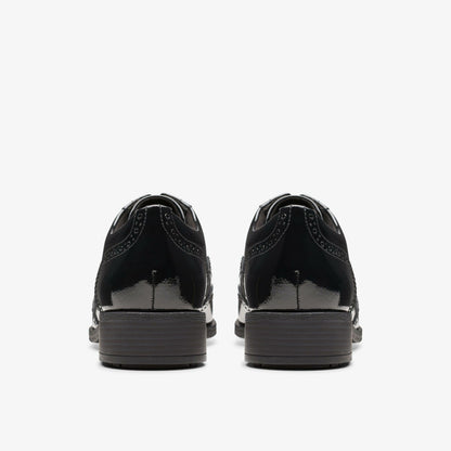 Havisham Oak Black Patent - Clarks Women