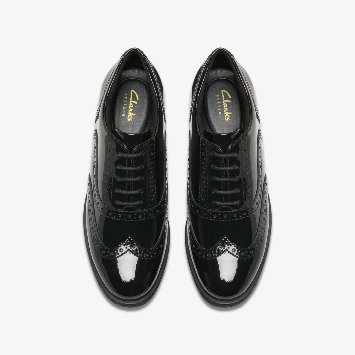 Havisham Oak Black Patent - Clarks Women