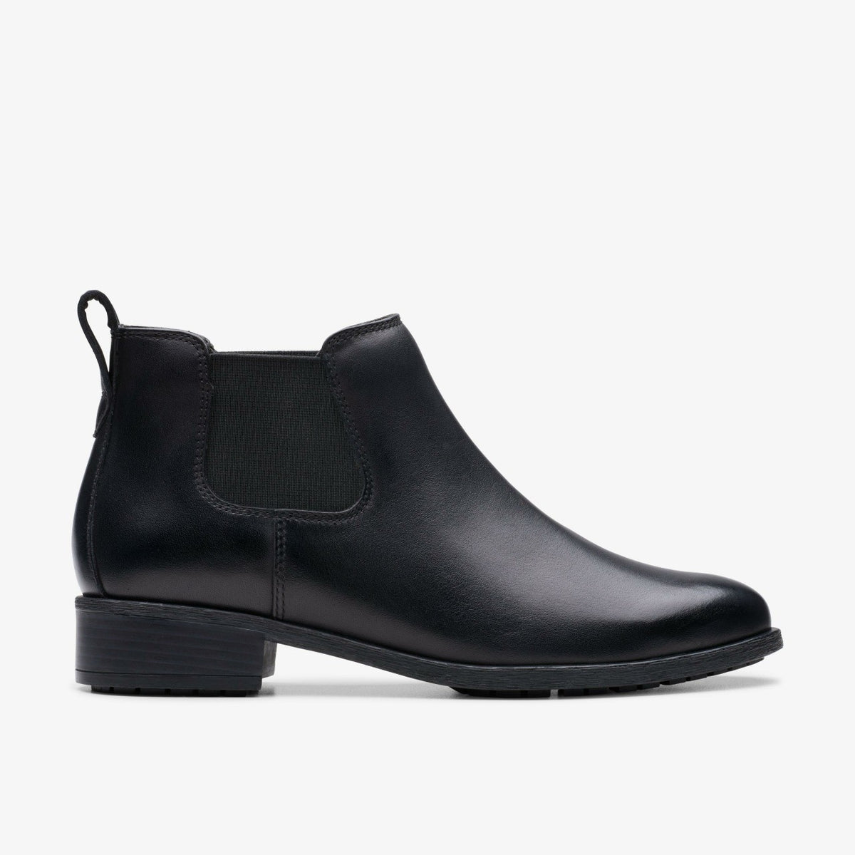 Havisham Top Ankle Boot Black Leather - Clarks Women