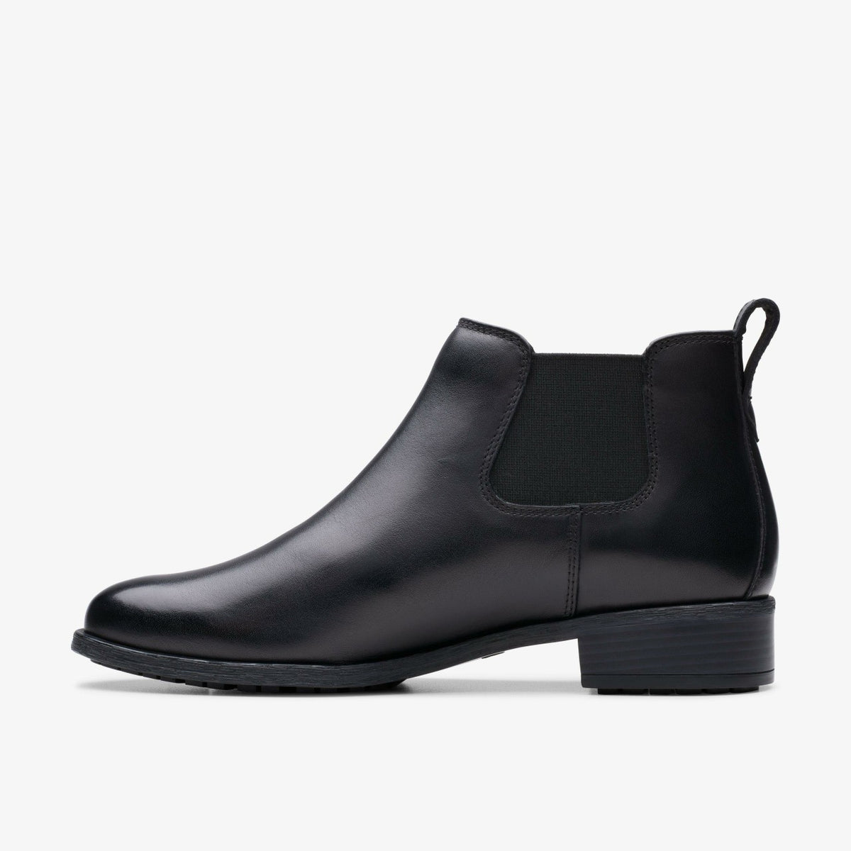 Havisham Top Ankle Boot Black Leather - Clarks Women