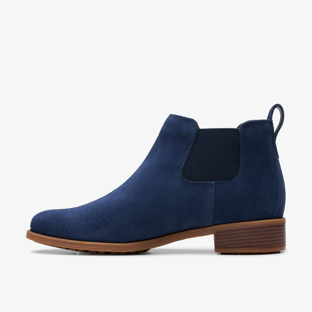 Havisham Top Ankle Boot Navy Suede - Clarks Women