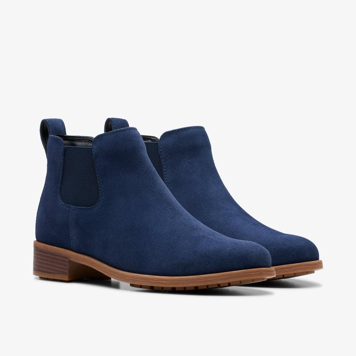 Havisham Top Ankle Boot Navy Suede - Clarks Women