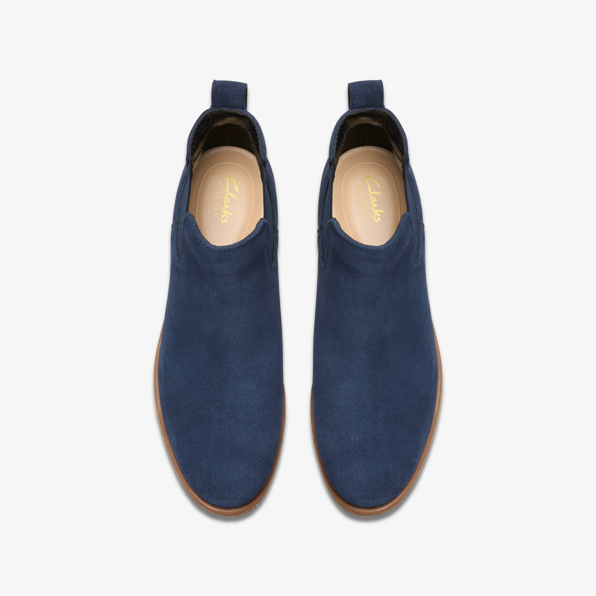 Havisham Top Ankle Boot Navy Suede - Clarks Women