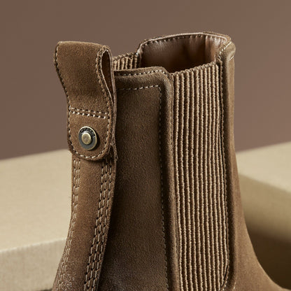 Chamberly Top Walnut Suede - Clarks Women