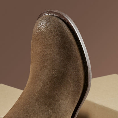 Chamberly Top Walnut Suede - Clarks Women