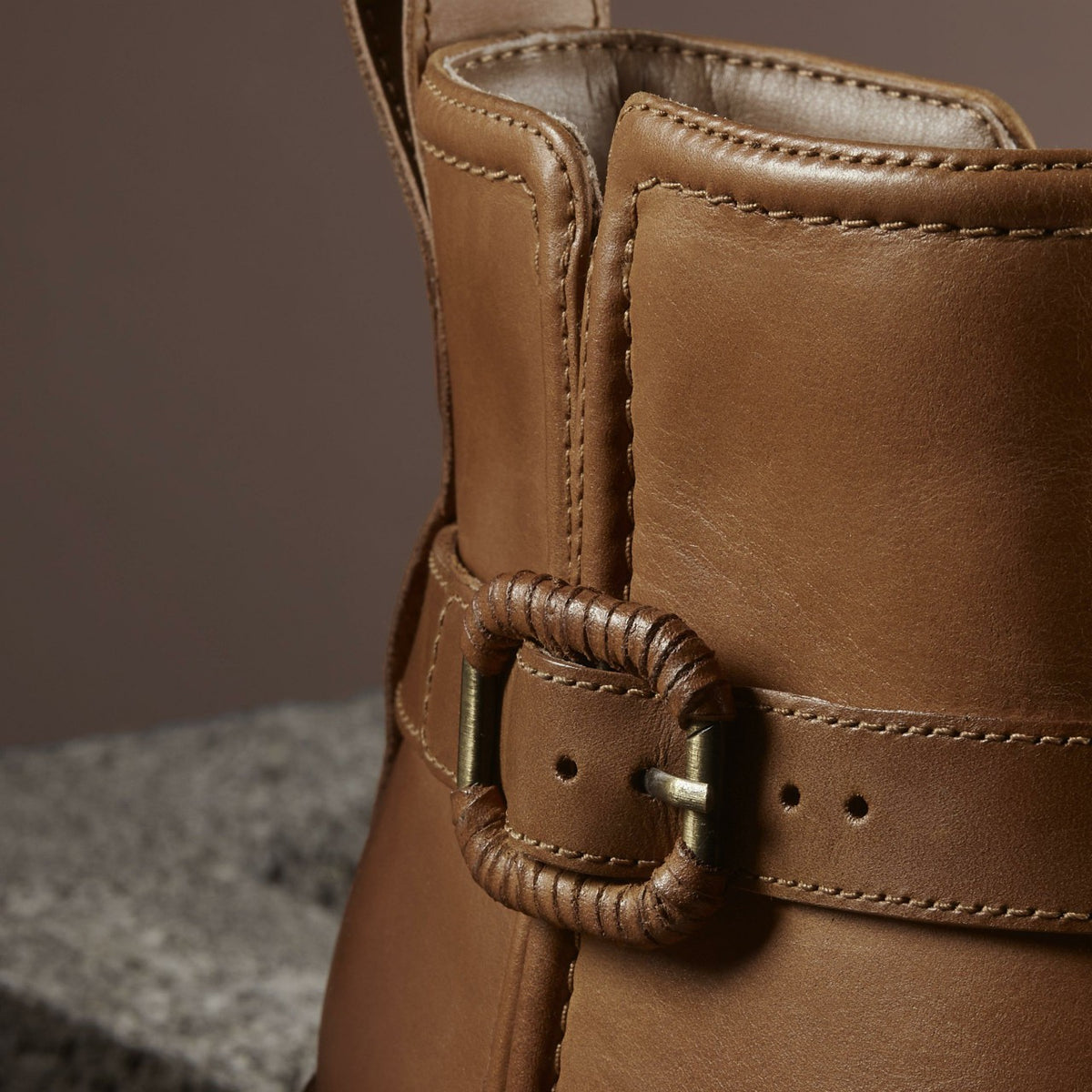 Chamberly Trim Mid Tan Leather - Clarks Women