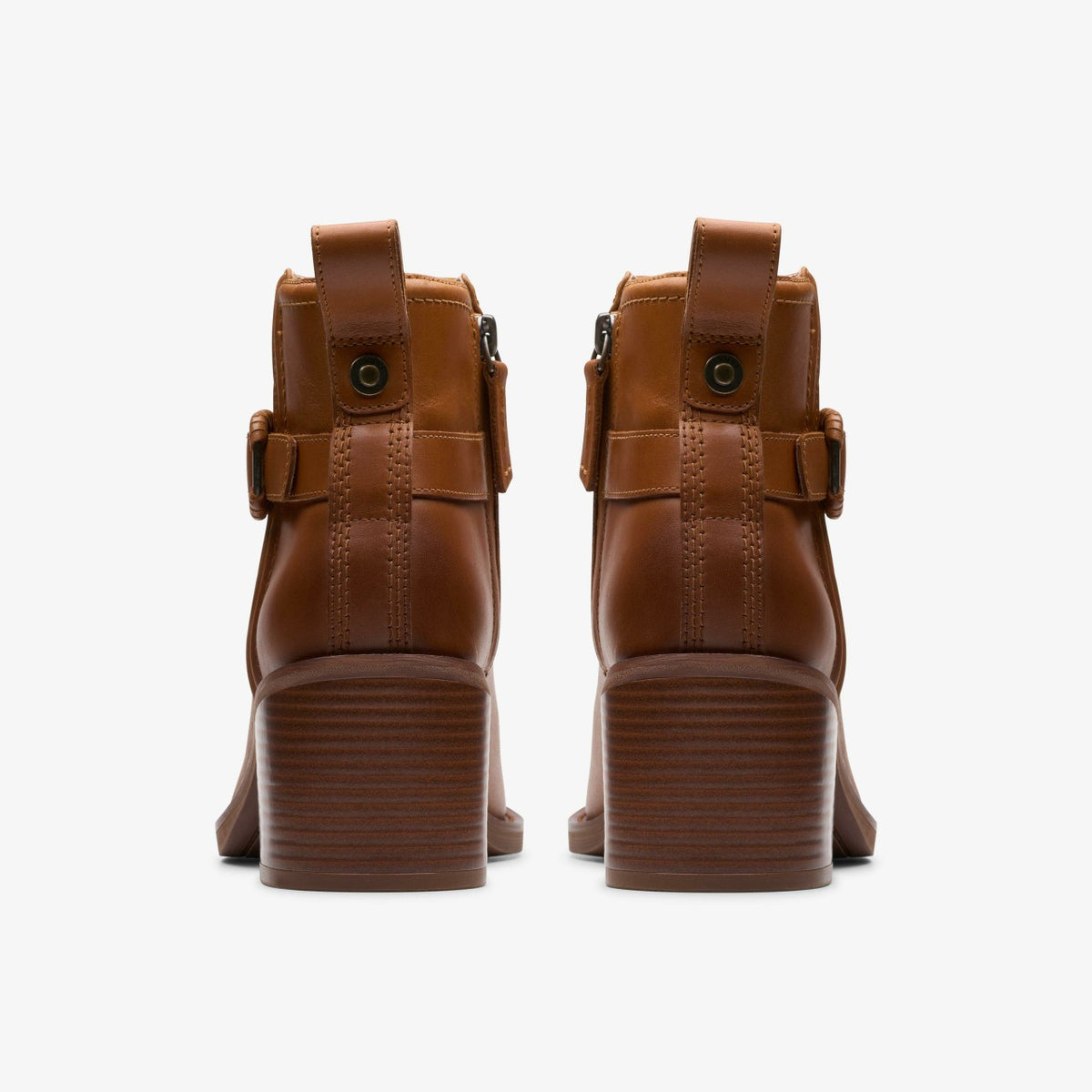 Chamberly Trim Mid Tan Leather - Clarks Women