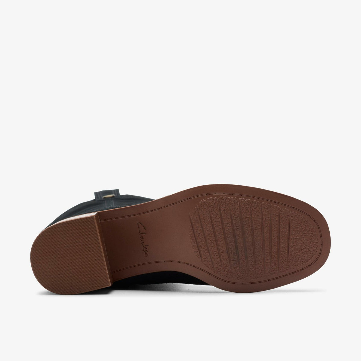 Chamberly Up Black Suede - Clarks Women
