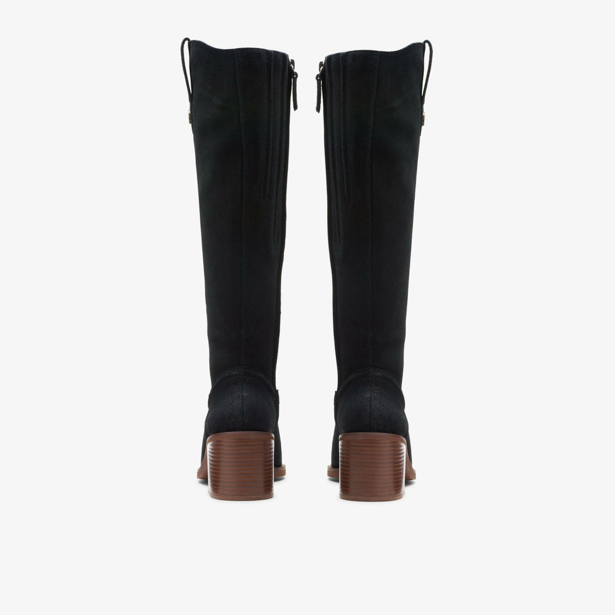 Chamberly Up Black Suede - Clarks Women