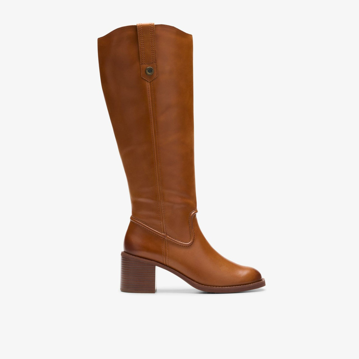 Chamberly Up Mid Tan Leather - Clarks Women