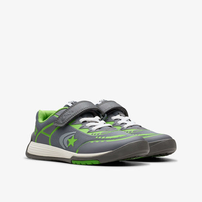 Cica Star Flex Kid Grey/Green - Clarks Kids