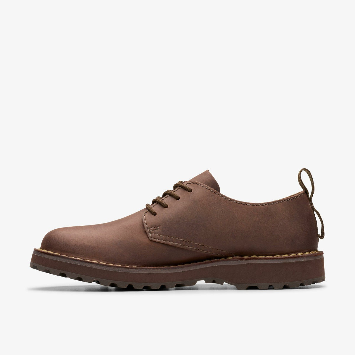 Solsbury Lace Dark Brown Leather - Clarks Men